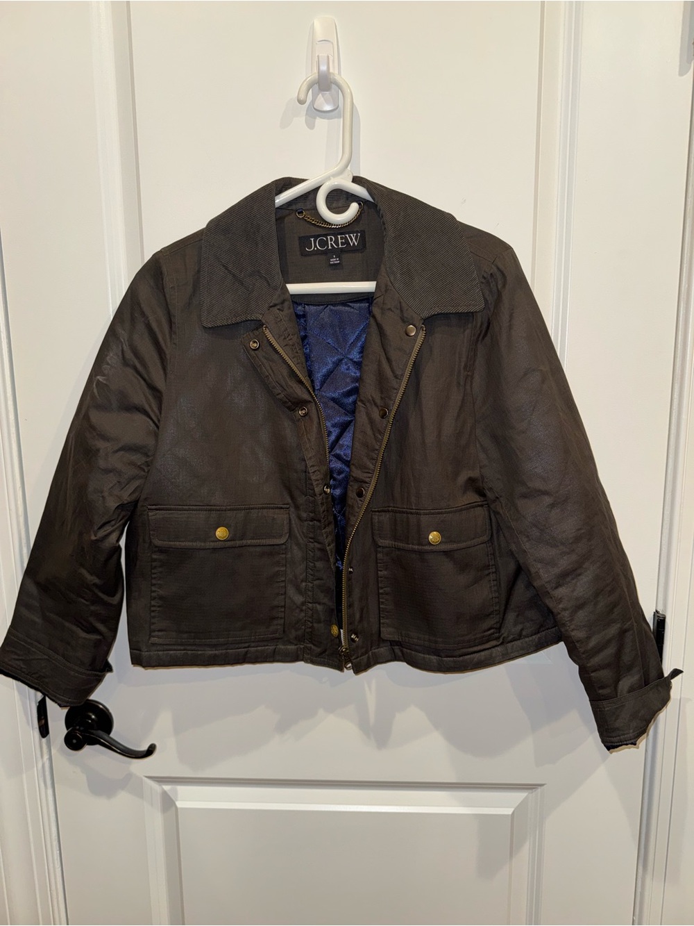 J.Crew Women’s Brown Cropped Jacket